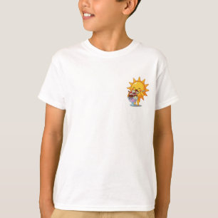Camiseta Felizes Crianças do Sundae Ensolarado