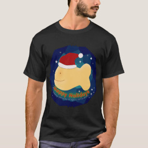 Camiseta Felizes Férias Santa Peixinho Dourado