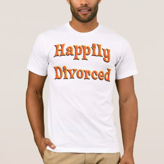Camiseta Felizmente Divorciado!