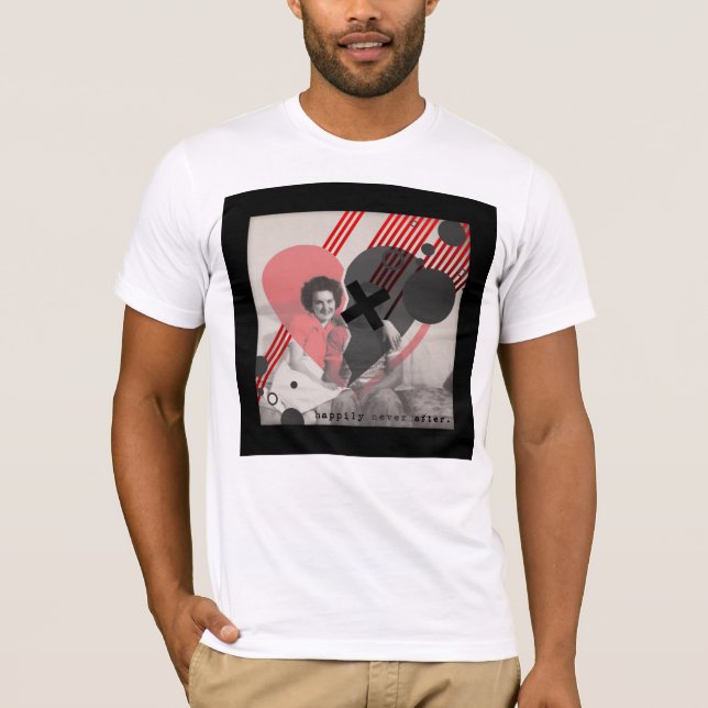 Camiseta Felizmente nunca depois (Frente)