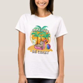 Camiseta FELIZMENTE Visto DE Férias Novelty BEACHES SEJA LO