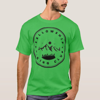 Camiseta Fellowship Hiking Club Fantasy Funny