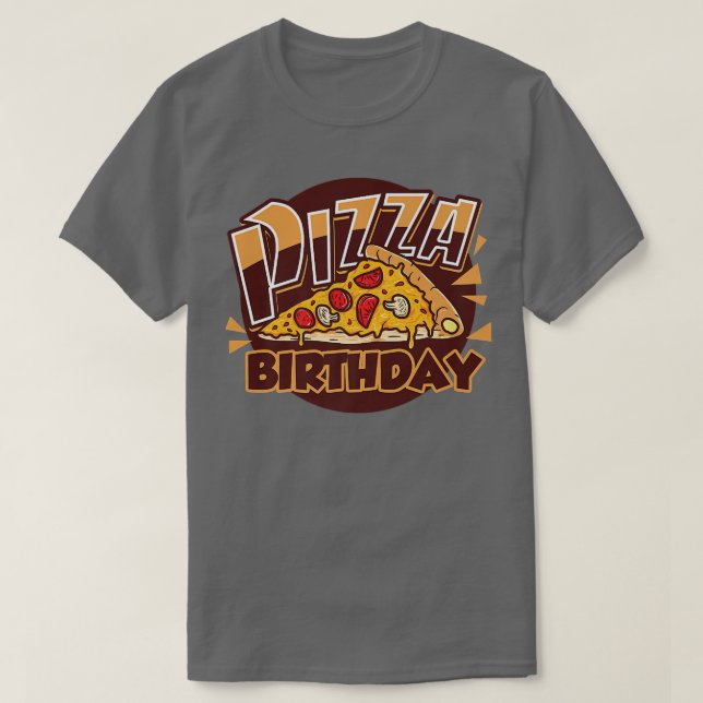 Camiseta Felny Pizza Birthday (Frente do Design)