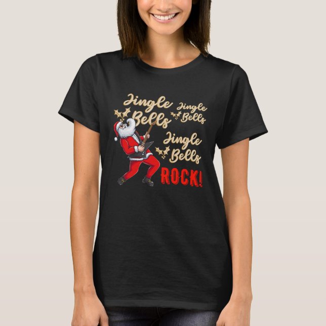 Camiseta Felny Santa Claus Jingle Bell Rock (Frente)
