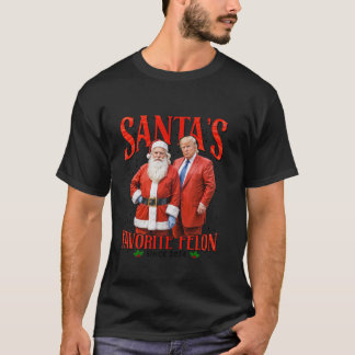 Camiseta Felon Favorito dos papais noeis desde o Natal de 2