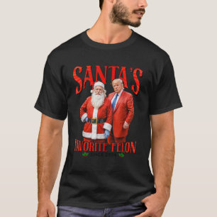 Camiseta Felon Favorito dos papais noeis desde o Natal de 2