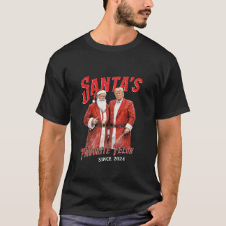 Camiseta Felon Favorito dos papais noeis desde o Natal de 2
