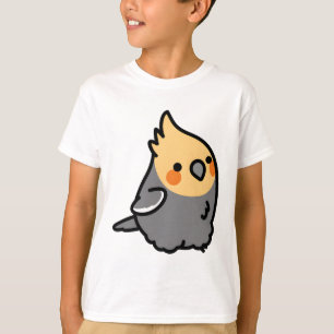 Camiseta Felpudo Chubby Personalizado Cockatiel