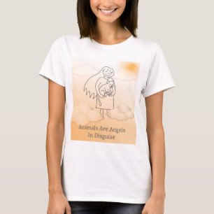 Camiseta Felpudo Express® Angel Cat