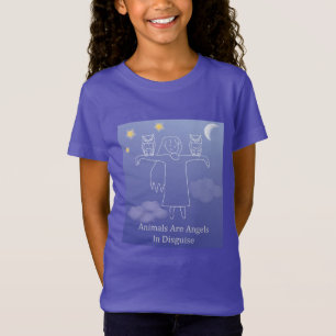 Camiseta Felpudo Express® Angel Owl Roxo