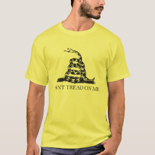 Camiseta Felpudo Express® Classic Gadsden Flag Amarelo