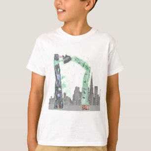 Camiseta Felpudo Express® Ultra Worm Gzilla Rhino Kid