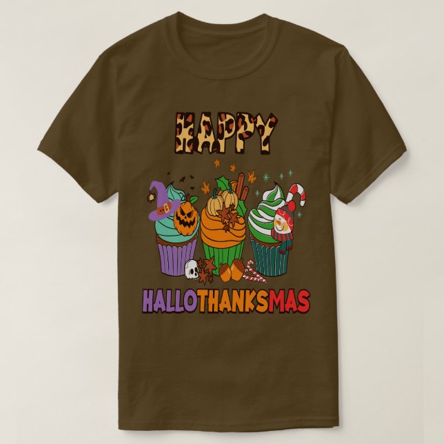 Camiseta felyhallothanksmas 4 (Frente do Design)