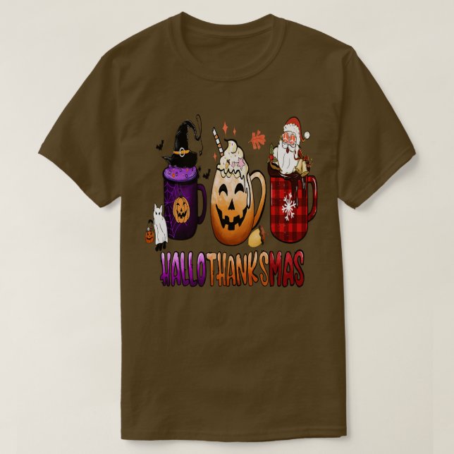 Camiseta felyhallothanksmas 6 (Frente do Design)
