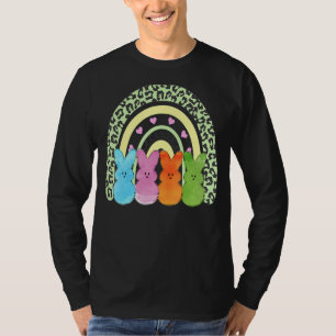 Camiseta Felz pascoa arco-íris Páscoa Aquarela Coelho Easta