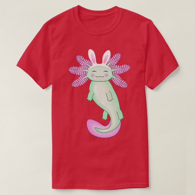 Camiseta Felz pascoa axolotl (3) (Frente do Design)
