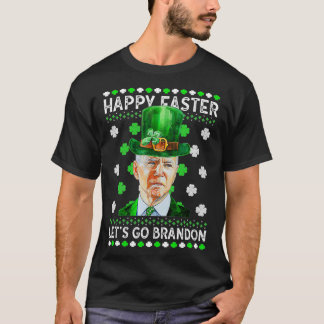 Camiseta Felz pascoa Biden vai dar a volta à Rua de Brandon