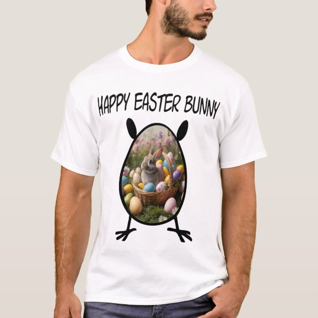 Camiseta Felz pascoa Bunny (Frente)