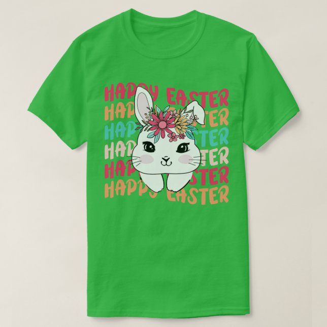 Camiseta Felz pascoa Bunny (Frente do Design)
