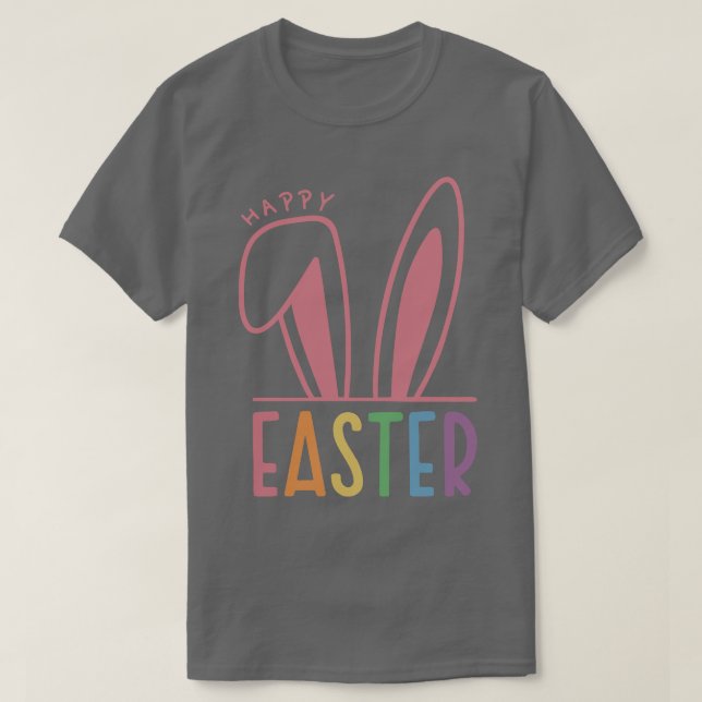 Camiseta Felz pascoa Bunny Ears (Frente do Design)