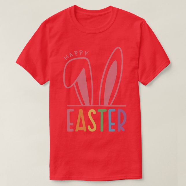 Camiseta Felz pascoa Bunny Ears (Frente do Design)