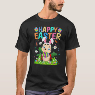 Camiseta Felz pascoa Bunny Egg Funny Ladybug Páscoa domingo