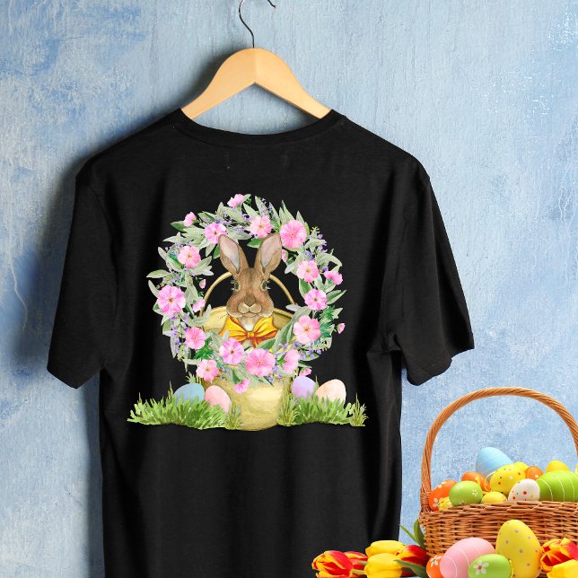 Camiseta Felz pascoa Bunny em um Balde (Criador carregado)