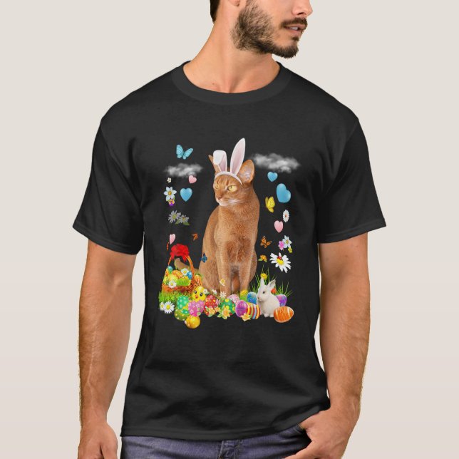 Camiseta Felz pascoa Cachorro Coelho Cachorro Australiano E (Frente)