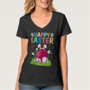 Camiseta Felz pascoa Coelhinha Ovo Engraçado Páscoa domingo