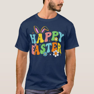 Camiseta Felz pascoa Coelho Enfrentado Engraçado Dia da Pás