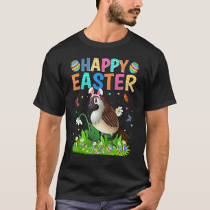 Camiseta Felz pascoa Coelho Ovo Funny Sparrow Páscoa S