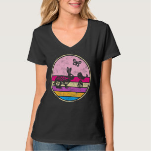 Camiseta Felz pascoa Coelho Retro Coelho Crianças Roupas Fo