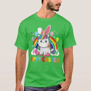 Camiseta Felz pascoa Cujo Unicórnio Veste Olhos de Mata