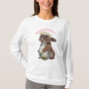Camiseta "Felz pascoa de Bunny Long Sleeve Tee"