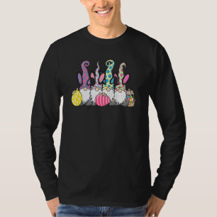 Camiseta Felz pascoa de caça aos ovos de coelho Bunny Gnome
