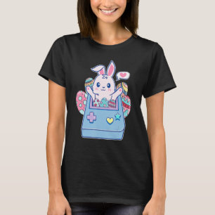 Camiseta Felz pascoa Dia Coelhinho Ovo Engraçado Meninas Cr