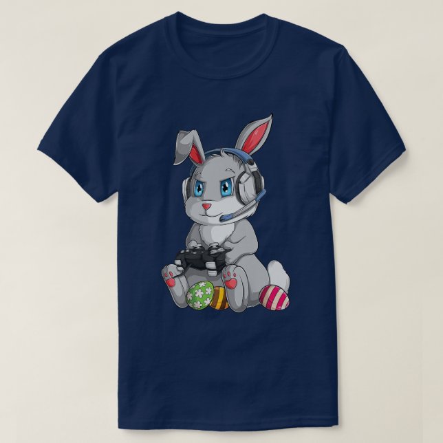 Camiseta Felz pascoa Dia Coelhinho Ovo Engraçados Meninas C (Frente do Design)