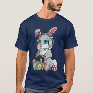 Camiseta Felz pascoa Dia Coelhinho Ovo Engraçados Meninas C