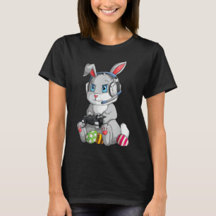 Camiseta Felz pascoa Dia Coelhinho Ovo Engraçados Meninas C