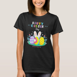 Camiseta Felz pascoa Dia do Pastel Ovos Primavera de Caça C