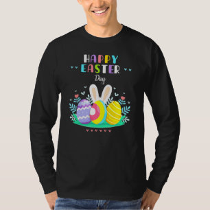 Camiseta Felz pascoa Dia do Pastel Ovos Primavera de Caça C