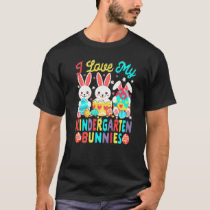 Camiseta Felz pascoa Dia Que Eu Amo Meus Filhotes De Jardim