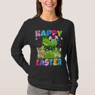 Camiseta Felz pascoa Engraçado Páscoa Bunny Grafopper domin