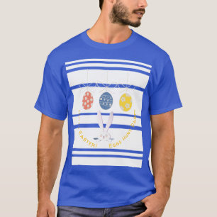 Camiseta Felz pascoa Feriado Feriado, Coelhinho Bonito, Caç