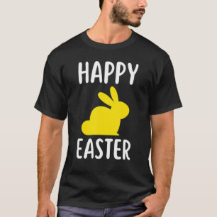 Camiseta Felz pascoa Frohe Ostern Páscoa Coelhinha Engraçad