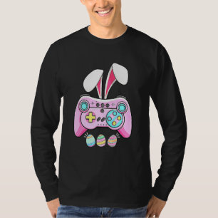 Camiseta Felz pascoa Gamer Video Game Bunny Ear