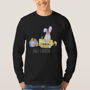 Camiseta Felz pascoa Ovos Cavador Coelho Páscoa Páscoa de O