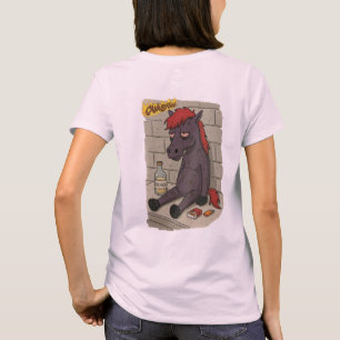Camiseta Fem. Cavalo de Fogo - Back