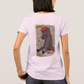 Camiseta Fem. Cavalo de Fogo - Back
