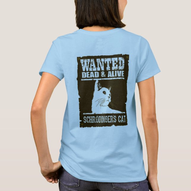 Camiseta Fem. Schrodinger's Cat - Light - Back (Verso)